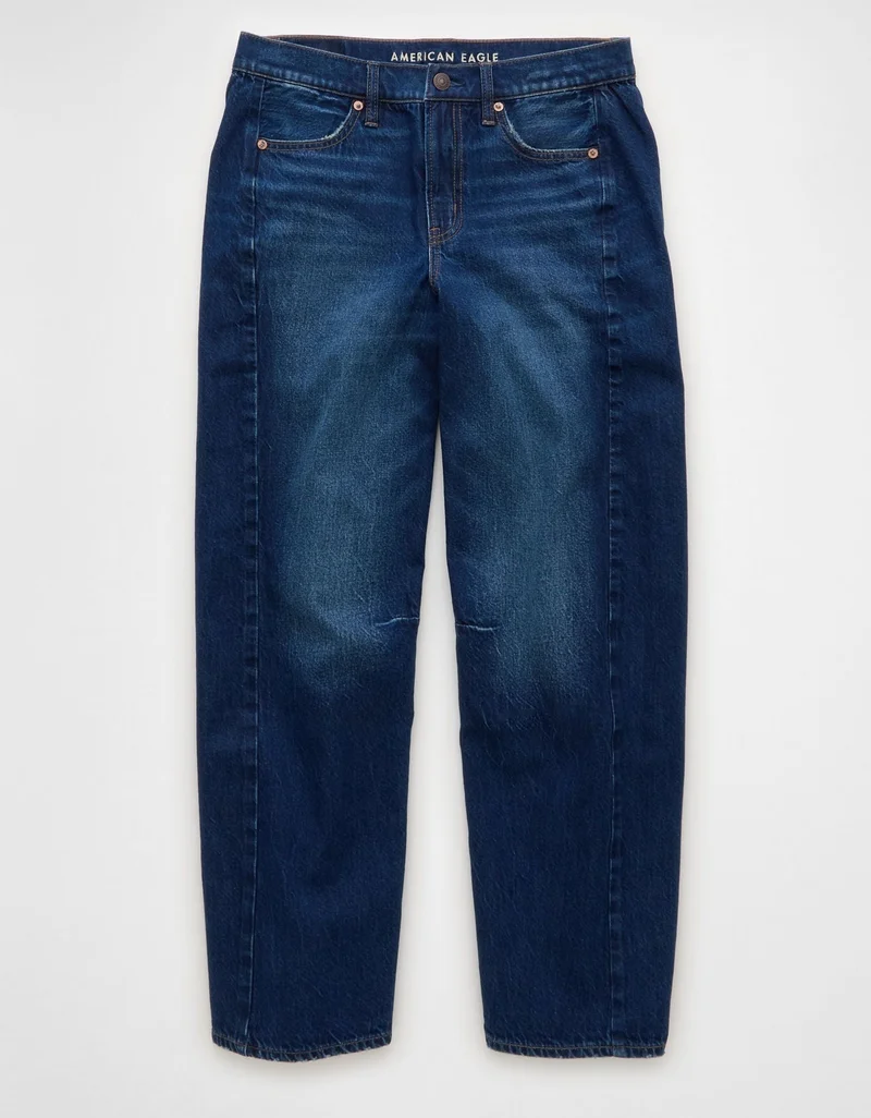 American Eagle  AE Strigid Barrel Jean for Women | Best Price UAE