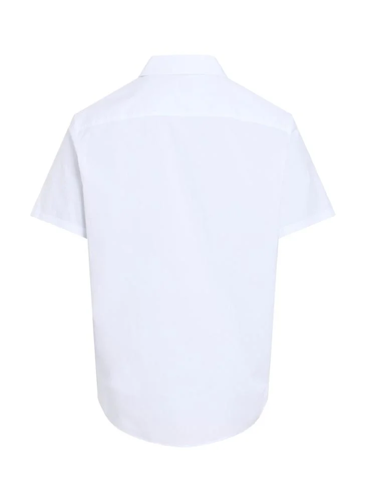 CALVIN KLEIN Solid Stretch Claic Shirt