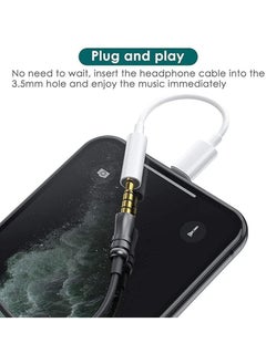 Concretization Headphone Jack Converter 【MFI Certified】 Compatible for iPhone Lightning to 3.5mm Audio Adapter Headphones all iPhones iOS devices  - Image 4