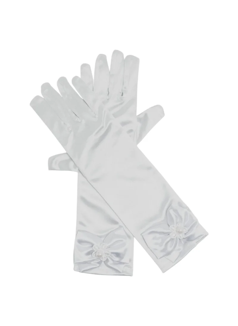 دىدانيالا D' Daniela - Royal Long Gloves - White "