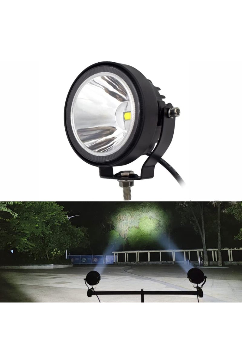 1pc White Spot NLpearl 4 Inch Led Work Light White Yellow Spot Flood Barra 12V 24V 4x4 Offroad Fog L