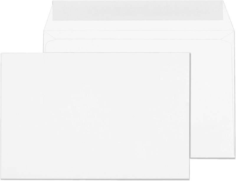 EnDoc 6x9 Booklet Envelopes - 50 pack - Mailing Envelopes with Gummed Seal - White Letter Envelopes Open-Side 6x9 Envelopes - 28 lb Heavy Duty Paper Plain Envelopes for Catalogs, Business, Booklets - Image 1