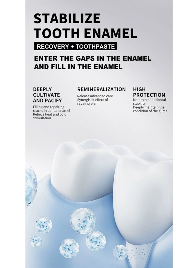 Hydroxyapatite Toothpaste for Advanced Enamel Protection, Gentle and Effective Formula, Fluoride-Free Toothpaste for Sensitive Teeth, 4.23oz*3BOX - Image 3