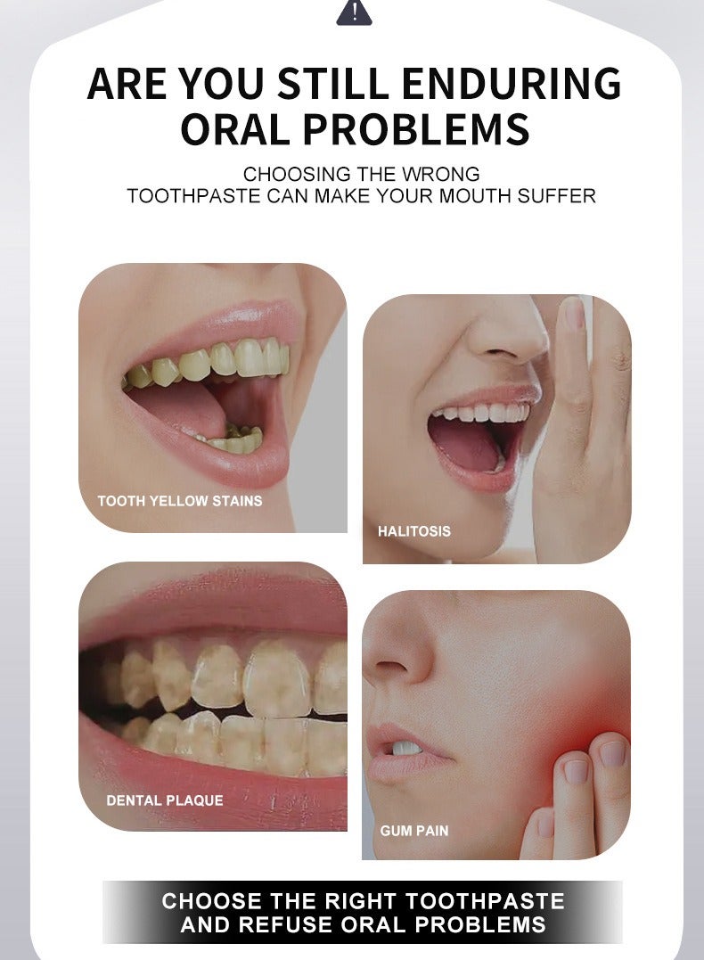 Hydroxyapatite Toothpaste for Advanced Enamel Protection, Gentle and Effective Formula, Fluoride-Free Toothpaste for Sensitive Teeth, 4.23oz*3BOX - Image 4