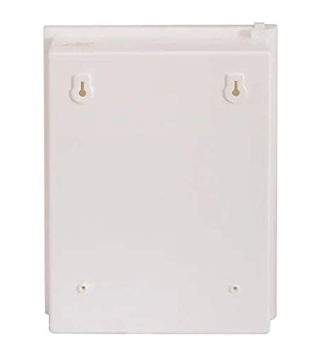 NAVRANG INNOVATIONS NAVRANG INNOVATIONS Plastic Neo Mini Bathroom Cabinet with Mirror and Shelves White 125X17inches - Image 5