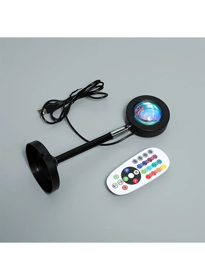 Sohua Sunset Projection Lamp 16 Colors Adjustable Brightness 360 Rotation Mood Lighting - Image 1