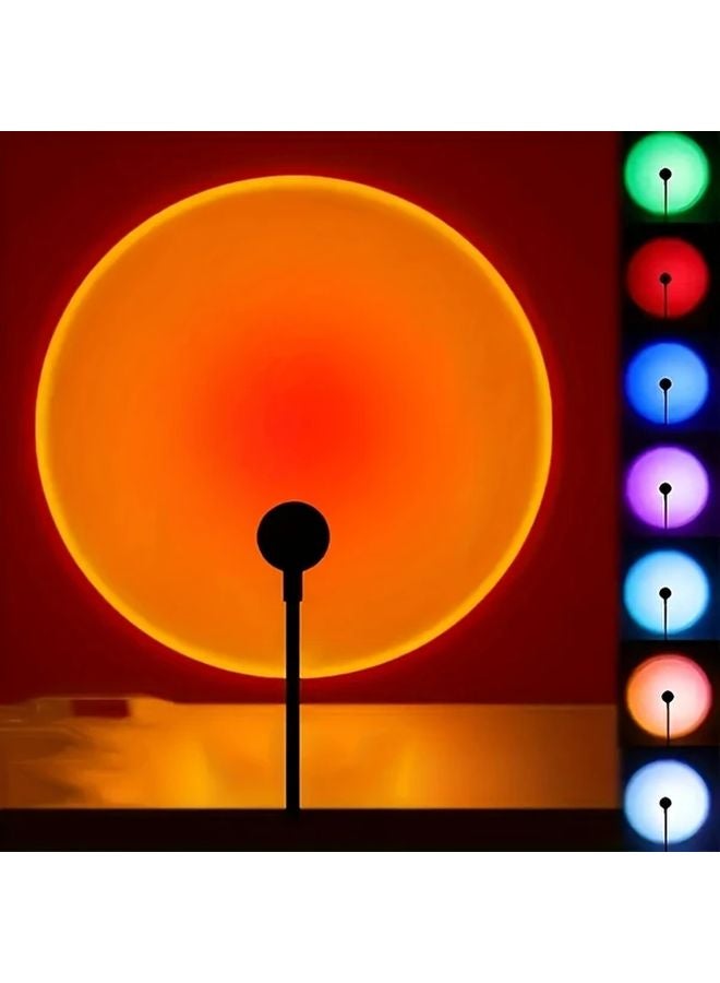 Sohua Sunset Projection Lamp 16 Colors Adjustable Brightness 360 Rotation Mood Lighting - Image 4