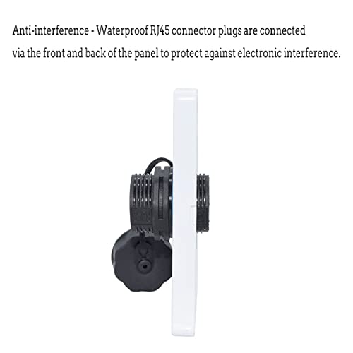 PENGLIN 10PCS Shielded RJ45 Coupler, IP68 Waterproof Ethernet Coupler,Outdoor RJ45 Cat5e/Cat6 Ethernet LAN Cable Connector Female to Female - Image 3
