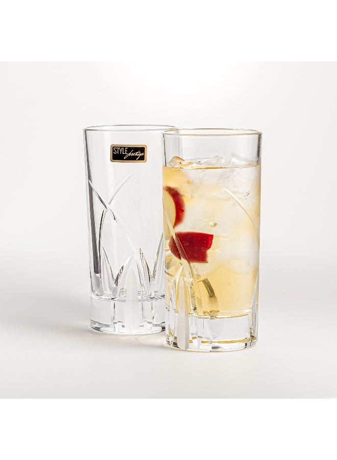 RCR RCR 2 pc crystal tumblers set 360 ml Grosseto collection - Image 1