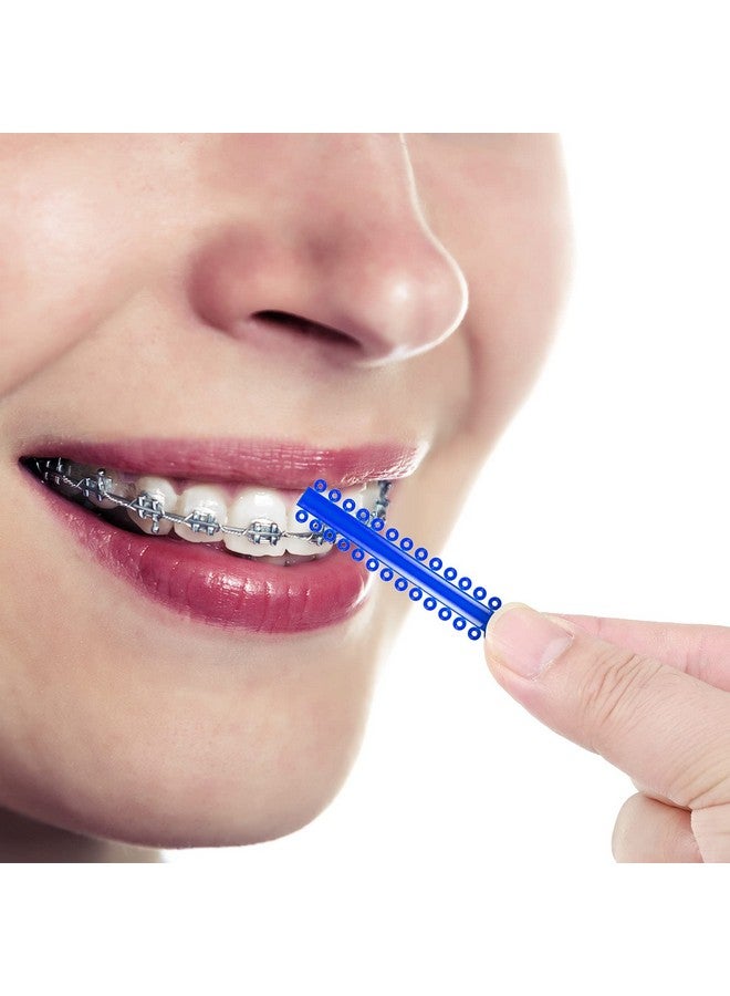 Nuanchu 2080 O-Rings Multicolor Orthodontic Ligature Ties Elastic Teeth Orthodontic Ligature Rubber Bands For Braces - Image 5