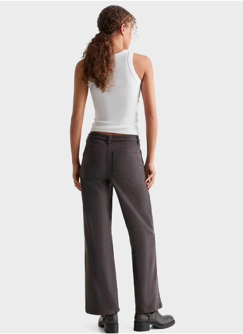 MANGO - Kids High Waist Culotte Pants - Image 1