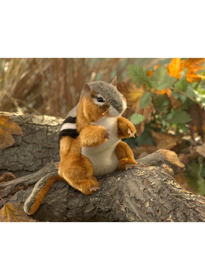 Folkmanis Chipmunk Hand Puppet, Brown - Image 3