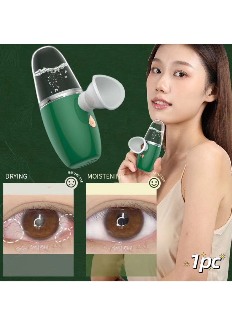 Generic 1pc Eye Nebulizer Facial Steamer, Nano Face Mister Rechargeable Moisturizing Eye Sprayer Water Replenishment Facial Beauty Instrument for Face Moisturizing Eye Fatigue Relief  - Image 1