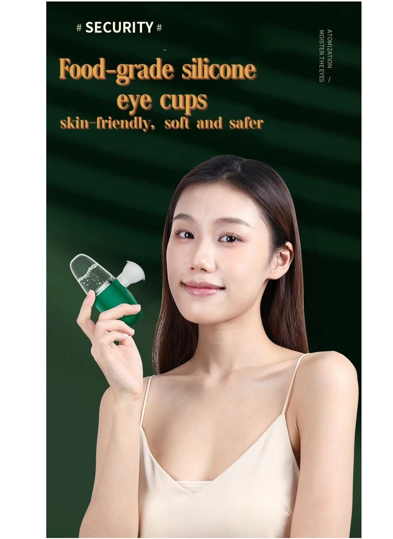 Generic 1pc Eye Nebulizer Facial Steamer, Nano Face Mister Rechargeable Moisturizing Eye Sprayer Water Replenishment Facial Beauty Instrument for Face Moisturizing Eye Fatigue Relief  - Image 4