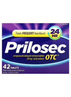 Prilosec Prilosec, OTC, 20 mg, 42 Tablets  - Image 1