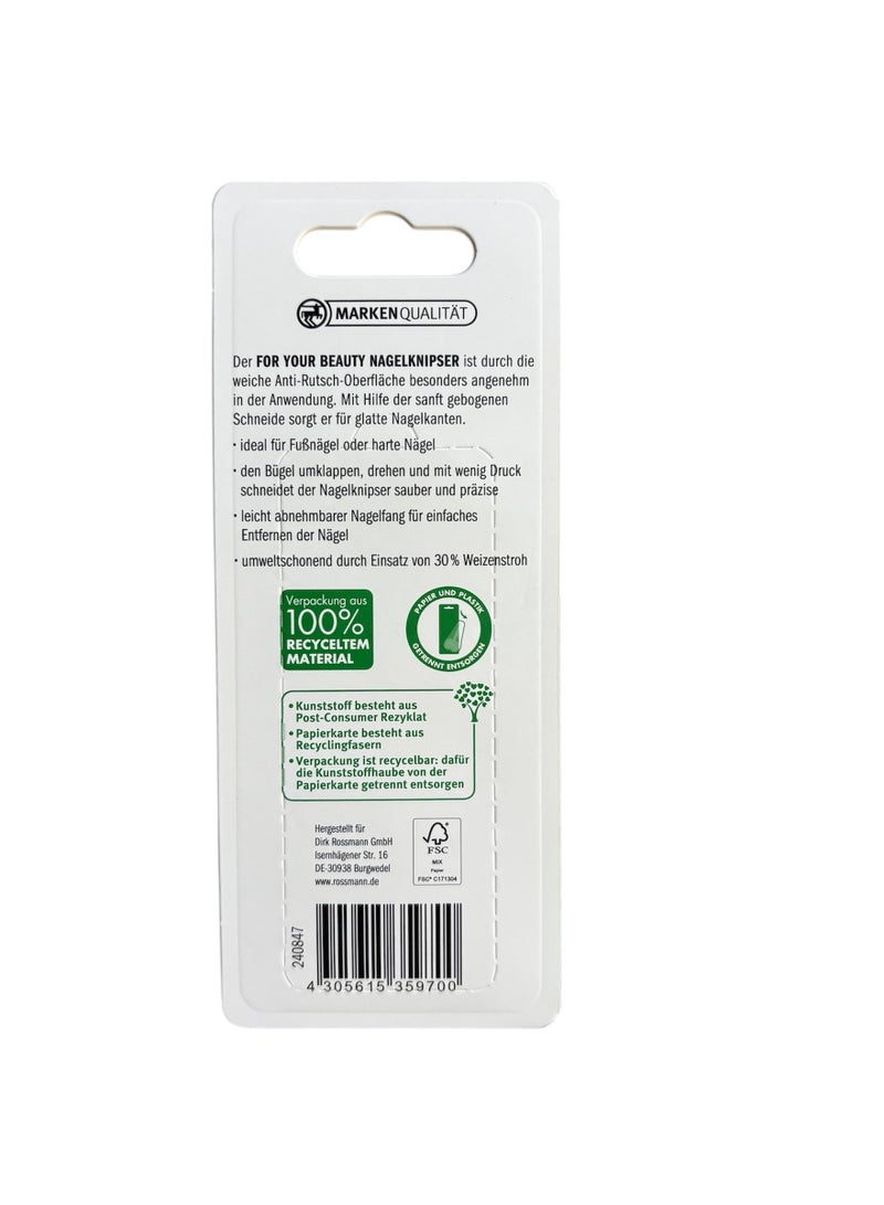 ROSSMANN German Brand -Nail Clipper with Catcher - Durable and Eco-Friendly made in Germany - Image 5