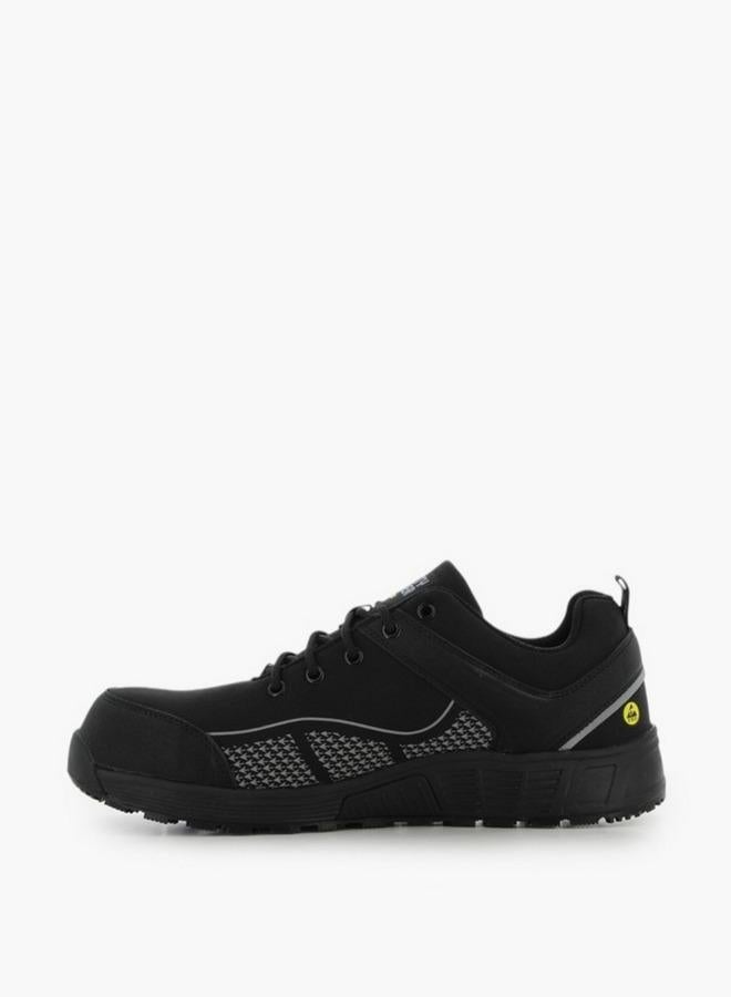 SJ Men Low Safety Lace-Up Shoes - Image 4
