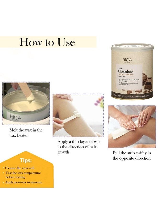 Dark Chocolate Liposoluble Wax Soft & Smooth Skin Hair Removal Cream For Dry Skin Coarse Hair Waxing For Men & Women (800Ml) - pzsku/Z44D2475B9D0965F6B303Z/45/_/1690021862/cde4799e-0310-44f3-8f73-7a6d3eec71fd