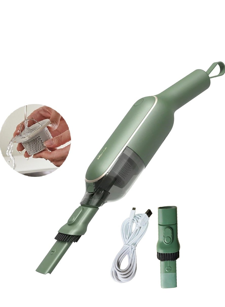 Portable Handheld Vacuum Cleaner,5000Pa Strong Cyclone Suction Household Handheld, Wireless Mini Vacuum Cleaners, Rechargeable Hoover for Home, Cars, and Pet