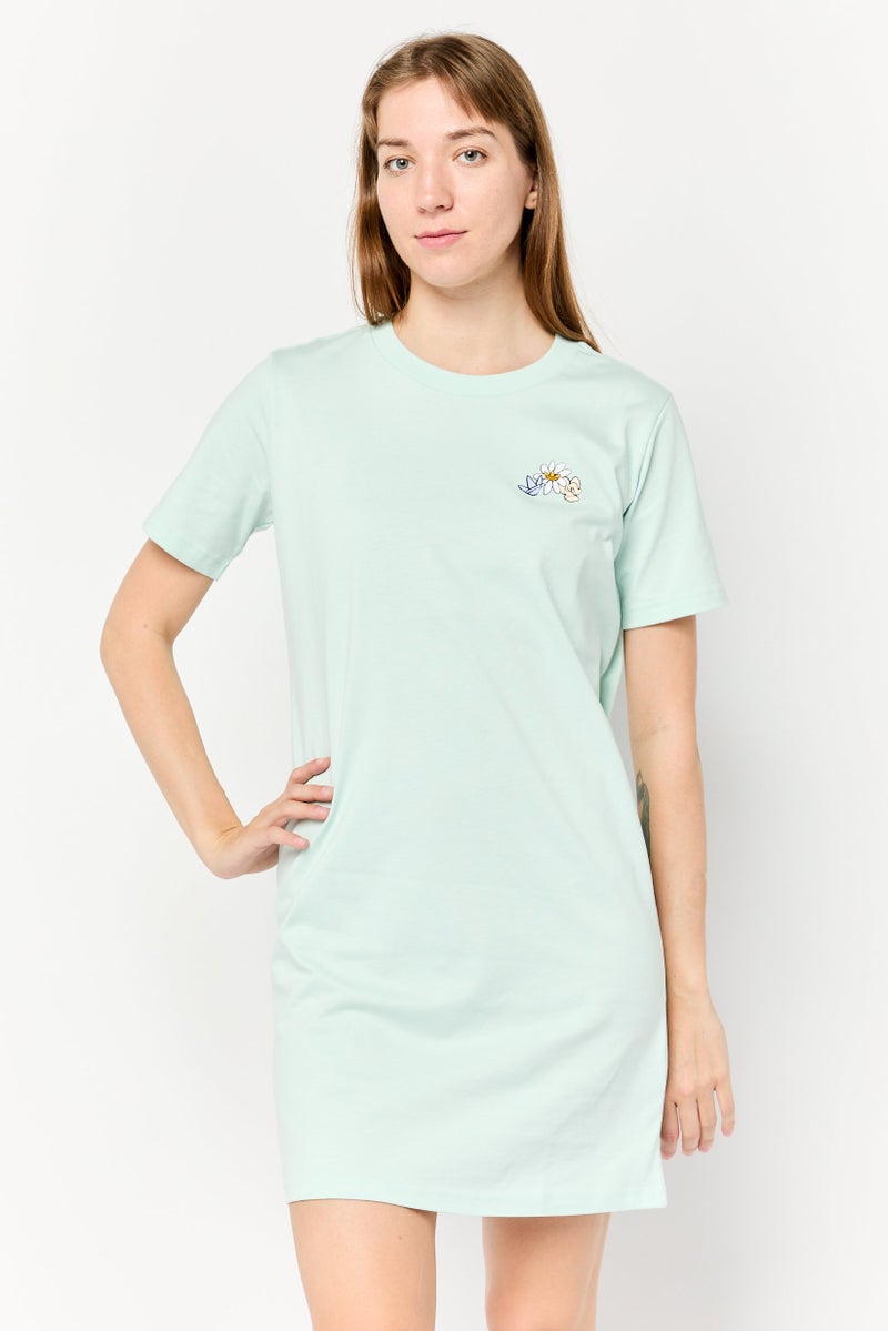 adidas Originals Women Sportswear Fit Outdoor Dress, Light Turquoise  - Image 1