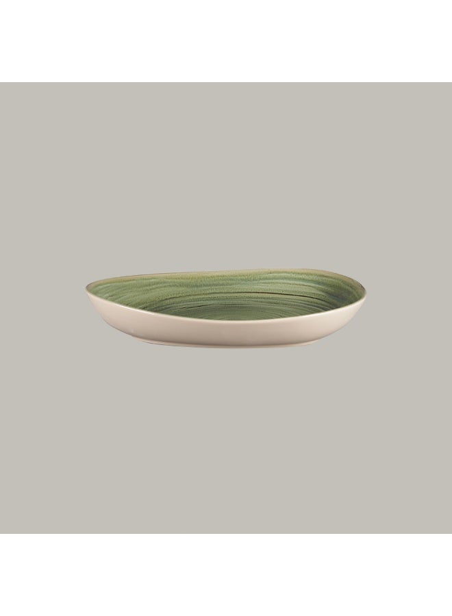 راك بورسلين طبق عميق بورسلان RAK سبوت بلون زمردي 27.8 سم / 10.95" – أدوات مائدة فاخرة مصنوعة من راكستون يدوي الصنع – مقاوم للفرن والميكروويف وغسالة الصحون – تصميم عضوي أنيق – مثالي لتقديم الشوربات، السلطات، الأطباق الرئيسية والأطباق الجانبية – لون زمردي غني وعصري – مناسب للاستخدام المنزلي والمهني - Image 2