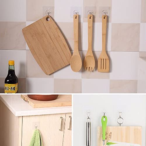 PAVITYAKSH Adhesive Sticker Hook Adhesive Hooks for Walls Bathroom Wall Hooks Heavy Duty Wall Hook Wall Mount Coats Hook to use Inside Kitchen Bathroom Home and Office Waterproof and Rustproof - Image 4