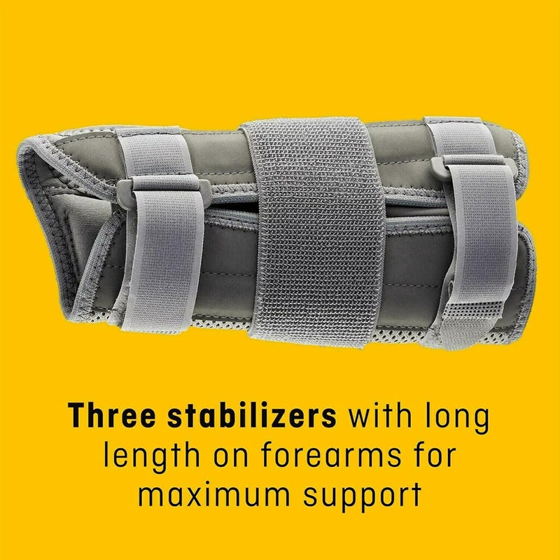 Futuro Deluxe Wrist Stabilizer Right Hand L/XL size, 1 unit/pack | Grey color | 09137ENT | Helps relieve pain symptoms | Firm support | Wrist support - Image 3
