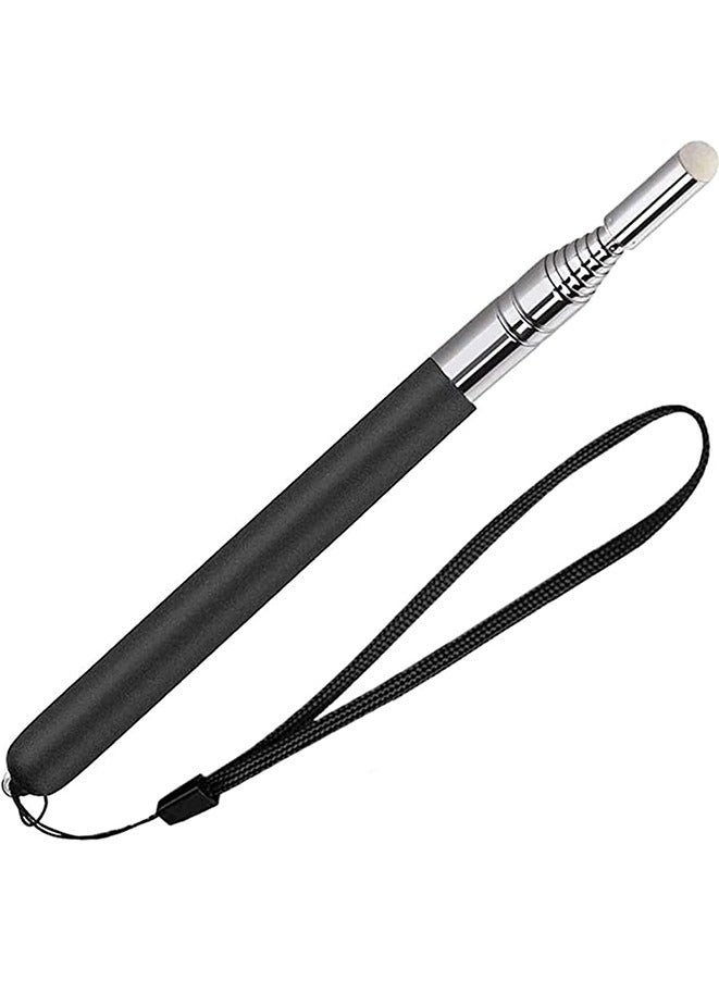 Telescopic Teachers Pointer,with Light Teacher Pointer for Classroom Presentation Pointers Telescopic Pointer Stick with Hand Lanyard Hand Pointer Extendable Pointer
