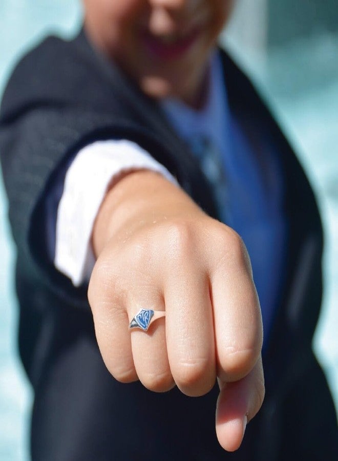 Ringmasters Blue Mini CTR LDS CTR Ring Choose the Right Faith Ring | Keepsake LDS Jewelry - Image 2