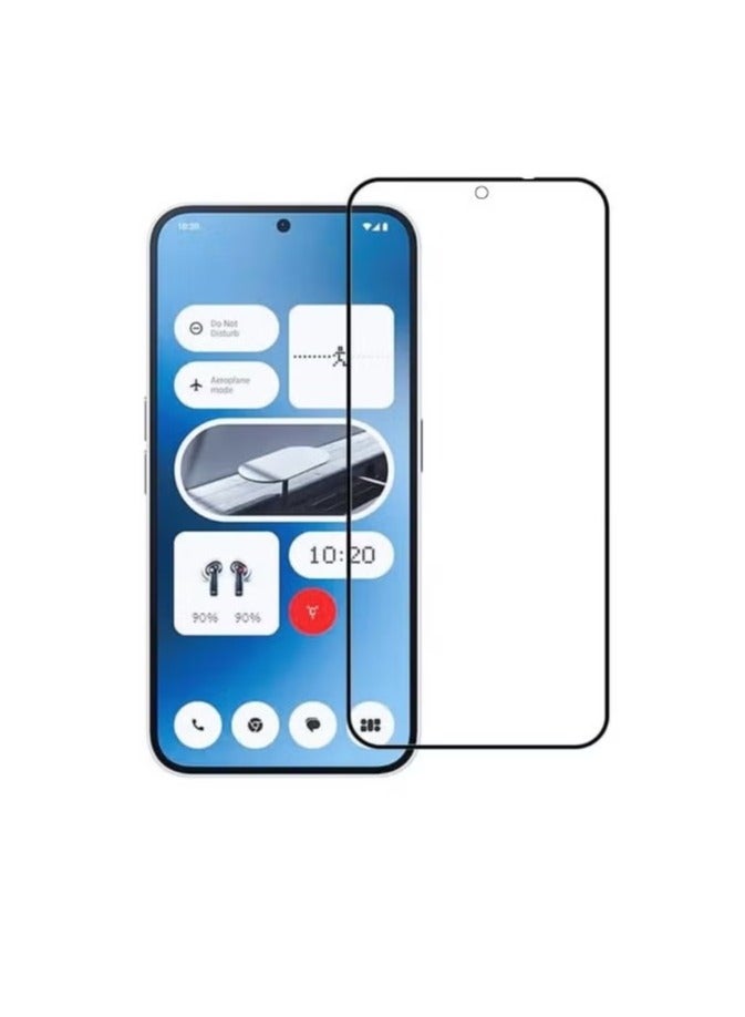 TIGER Nothing Phone 2A Case Cover with Full Glue Tempered Glass Screen Protector – Acrylic Clear, Slim Fit, Shockproof, Scratch-Resistant, Anti-Yellowing for Nothing Phone 2A - Image 3