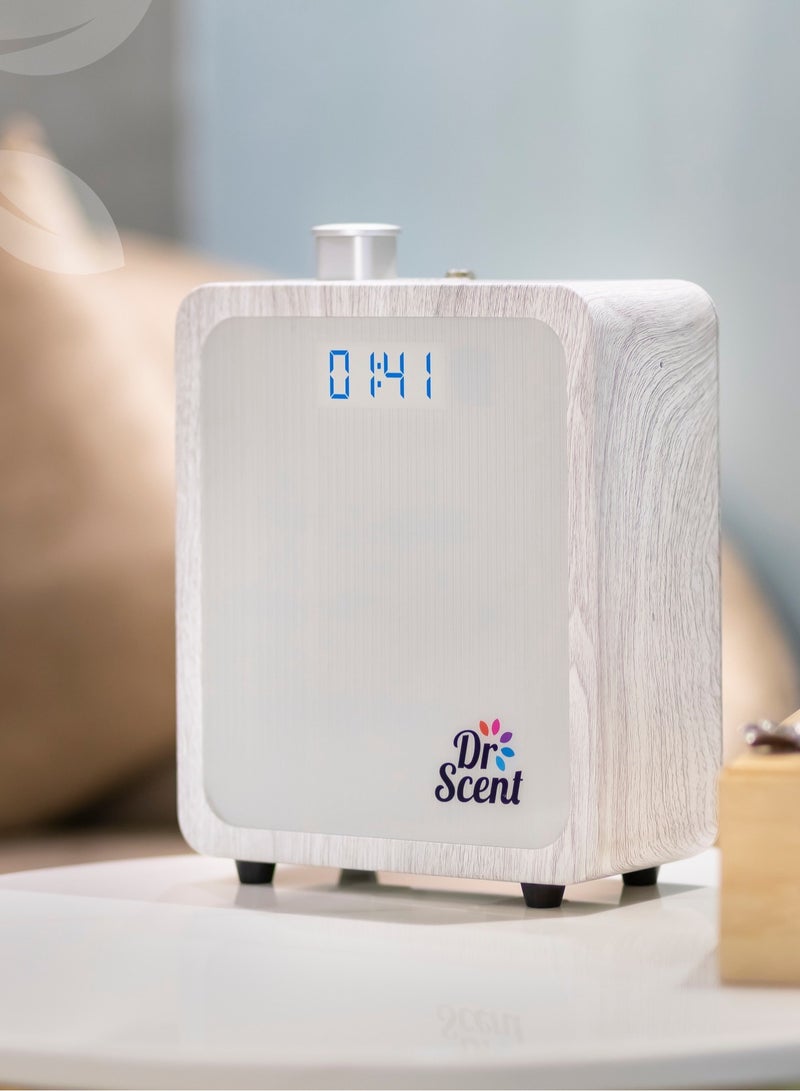 Dr Scent Dr.Medium Diffuser -Essential Oil Machine (White) +Fragrance Oil Bottle170ml - Image 4