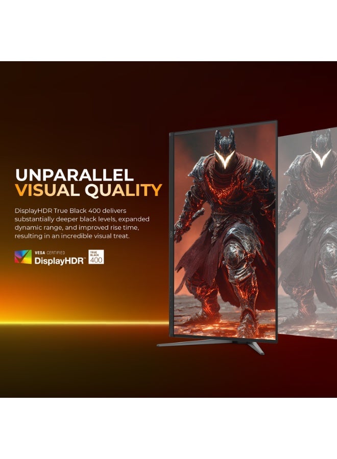 AOC Q27G4SD Gaming Monitor 27-inch QHD 2560×1440, QD-OLED, 360Hz Refresh Rate, 0.03ms Response Time, DisplayHDR True Black 400, Adaptive Sync, HDMI 2.1, Black & Red Black - Image 3