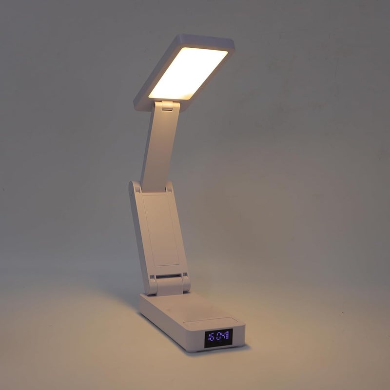 Rechargeable Clamp LED Desk Lamp Stepless Dimming Eye Care Light for Desk Bed Dorm 10W - Image 4