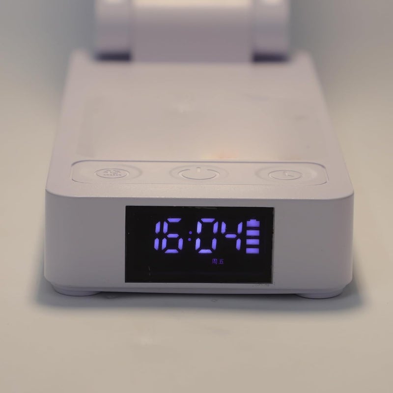 Rechargeable Clamp LED Desk Lamp Stepless Dimming Eye Care Light for Desk Bed Dorm 10W - Image 3