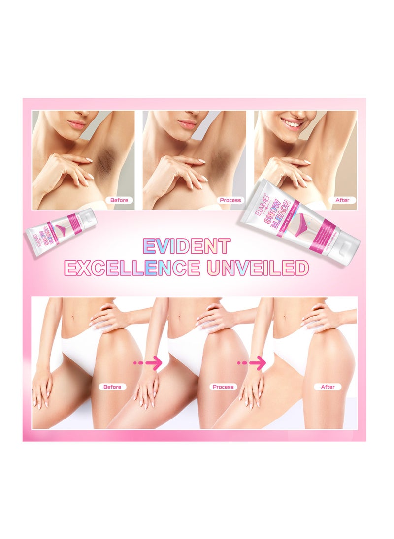 Elaimei - Snow Bleach For Armpits,Inner Thighs,Areolas and Private Parts for Remove Melanin  Tender Body Parts - Image 1