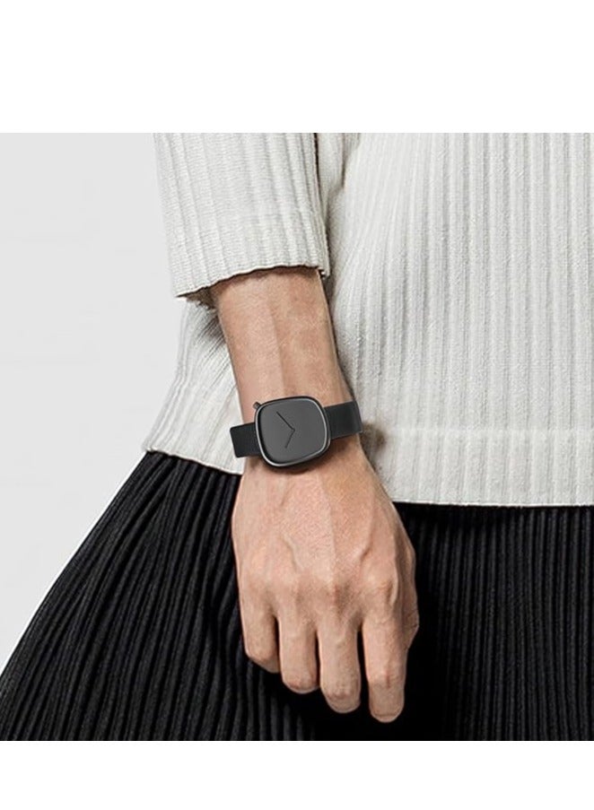 TOMI Fashion Business Mens Quartz Wrist Watches Waterproof Square Stainless Watch Gifts for Him Students Women Husband Boyfriend - Image 5