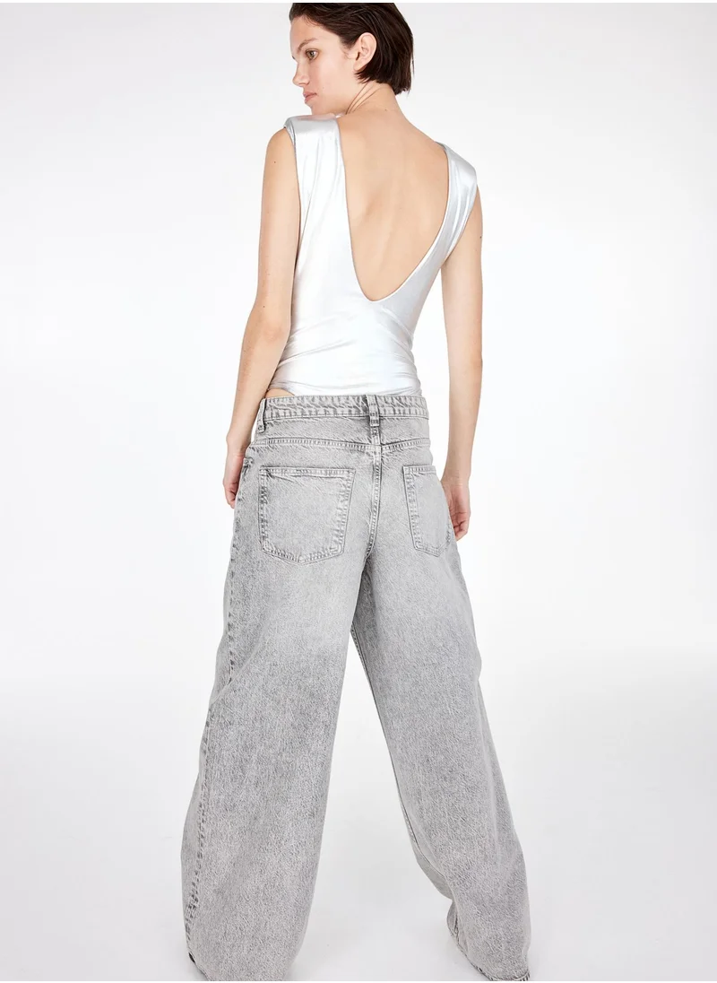 اتش اند ام Wide Leg Jeans