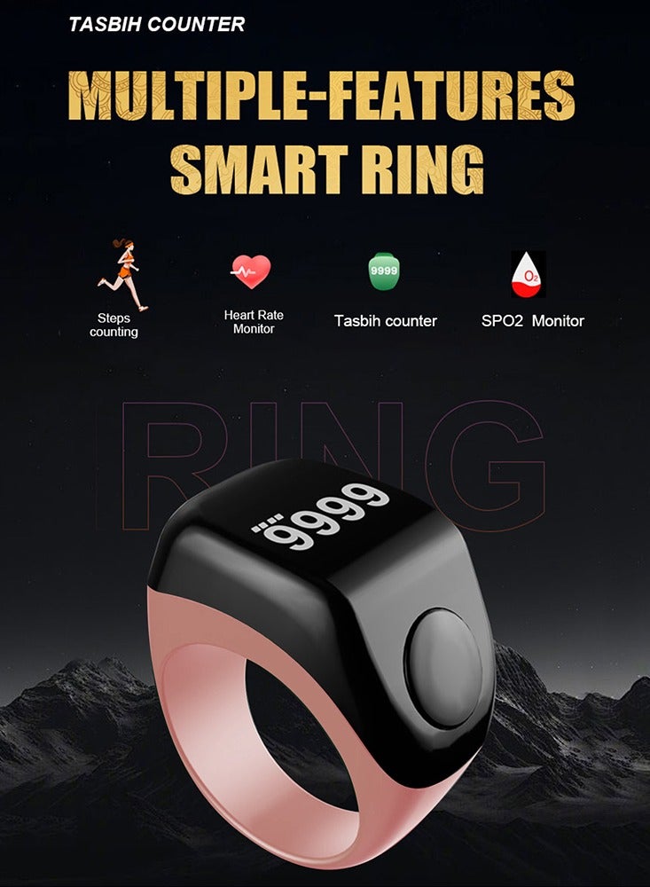Smart Tasbih Zikr Ring Fashion Smart Ring Watch iqibla Tasbih Tasbeeh Counter - Image 2