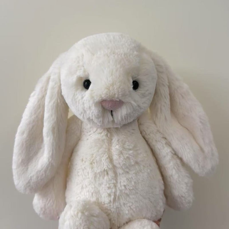 Shy Bunny Plush Toy - Long Ear Rabbit Stuffed Animal - Image 4