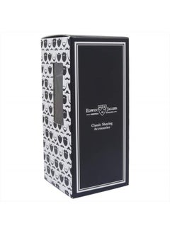 Edwin Jagger Double Edge Safety Razor, Regular Handle, Black Chrome Laser 3D Diamond  - Image 3