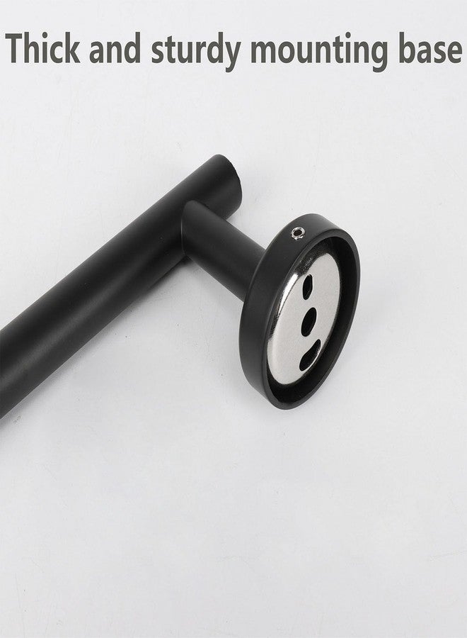 TocTen Hand Towel Holder - 9 in Towel Ring Thicken SUS304 Stainless Steel Towel Holder for Bathroom Wall, Contemporary Bath Hand Towel bar Wall Mounted Towel Racks for Bathroom Kitchen(Matte Black) - Image 5