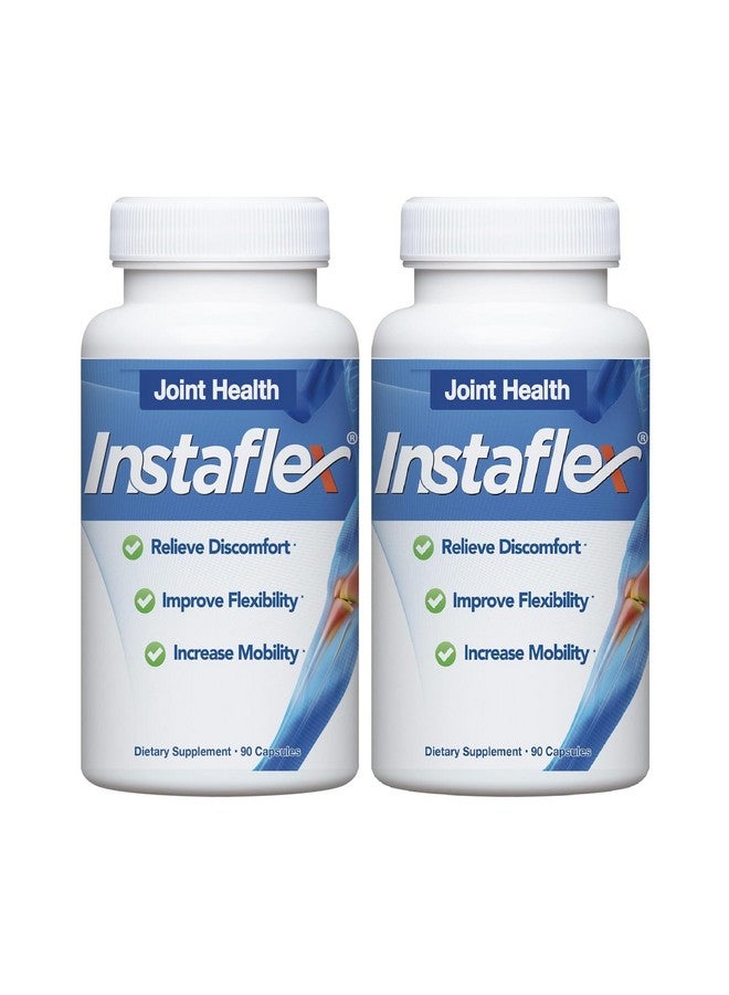 Instaflex Joint Support Supplement - Clinically Studied Joint Relief Blend of Glucosamine, MSM, White Willow, Turmeric, Ginger, Cayenne, Hyaluronic Acid - 180 Capsules - Image 1