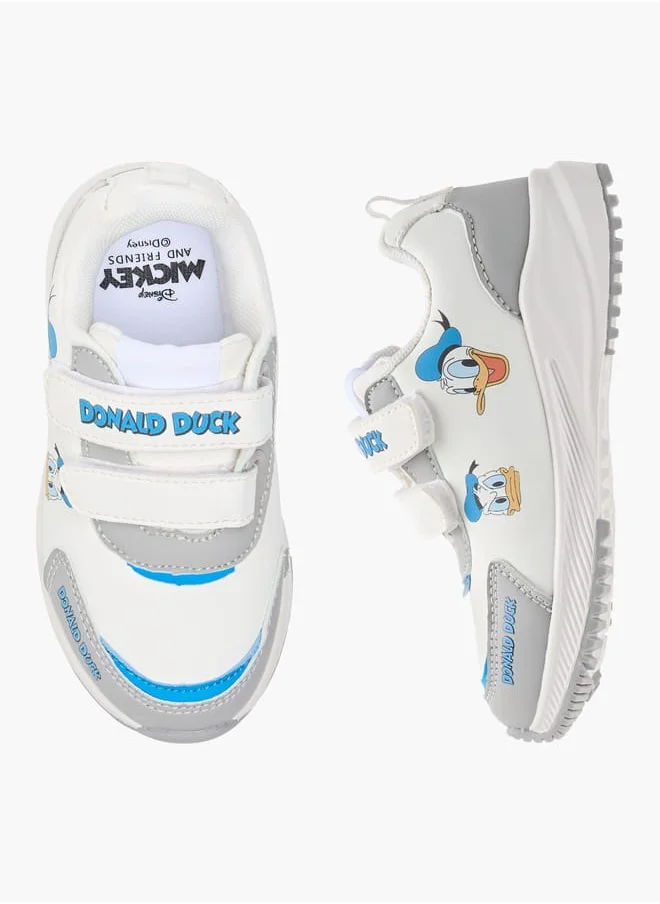 Disney Boys Sneaker With Double Velcro