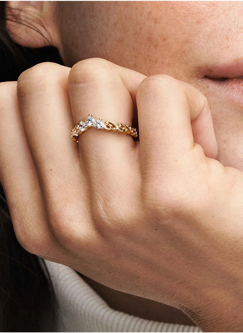 PANDORA  Regal Swirl Tiara Ring for Women | Best Price UAE