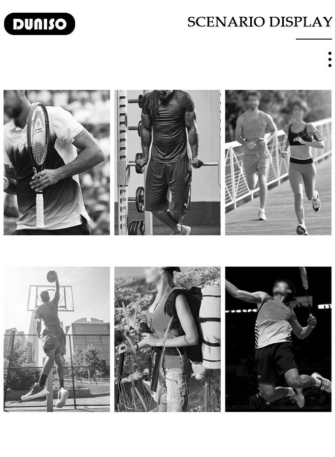 DUNISO 1PCS Professional Knee Brace,Knee Pads for Pain Relief,Basketball Knee Pads Volleyball Knee Pads for Women Men Wrestling Knee Pads Wrestling Gear,Knee Pads for Running,Meniscus Tear,ACL,Arthritis,Joint Pain Relief - Image 3