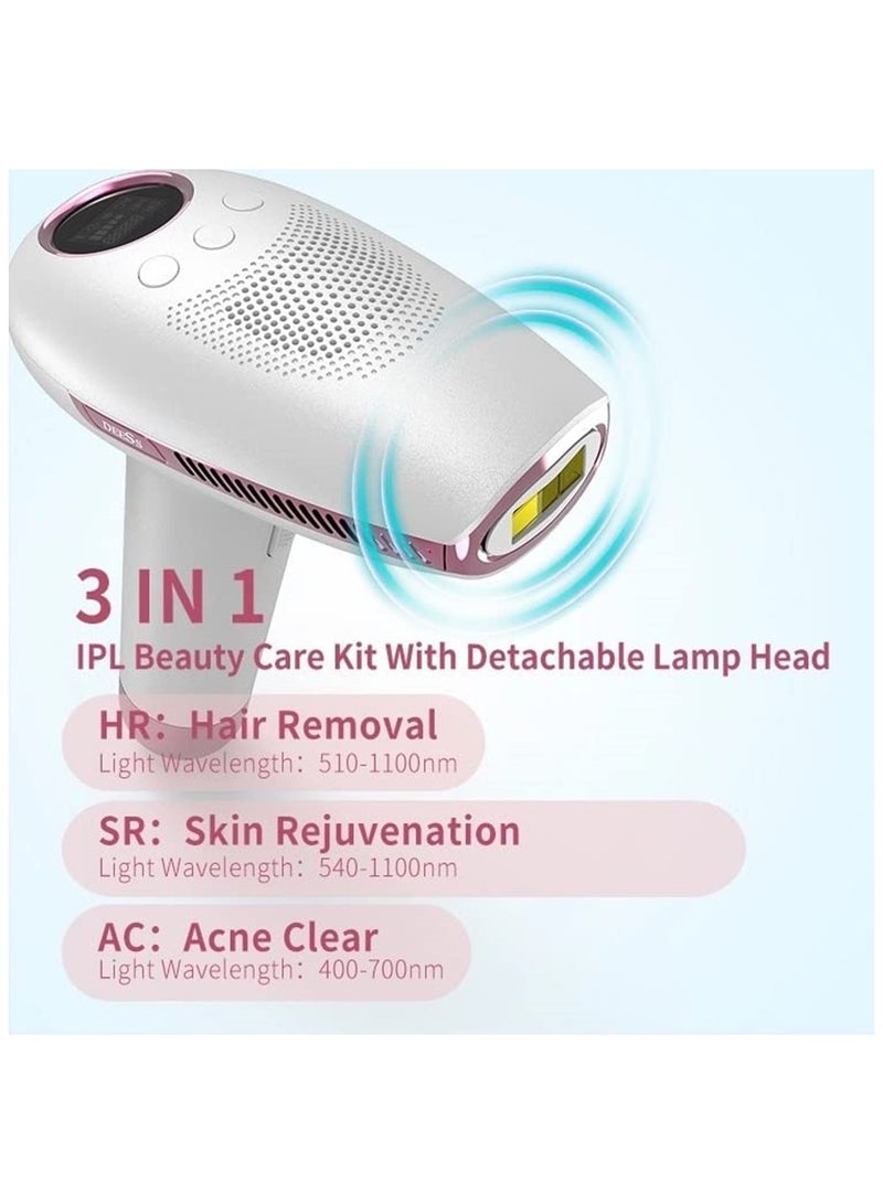 ديس DEESS GP591 Ice cooling ipl hair removal home use unlimited shots with 3 lamps - Image 3