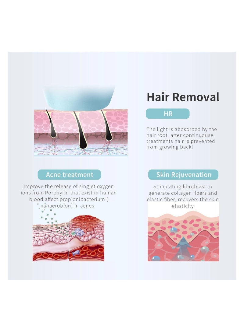 ديس DEESS GP591 Ice cooling ipl hair removal home use unlimited shots with 3 lamps - Image 5