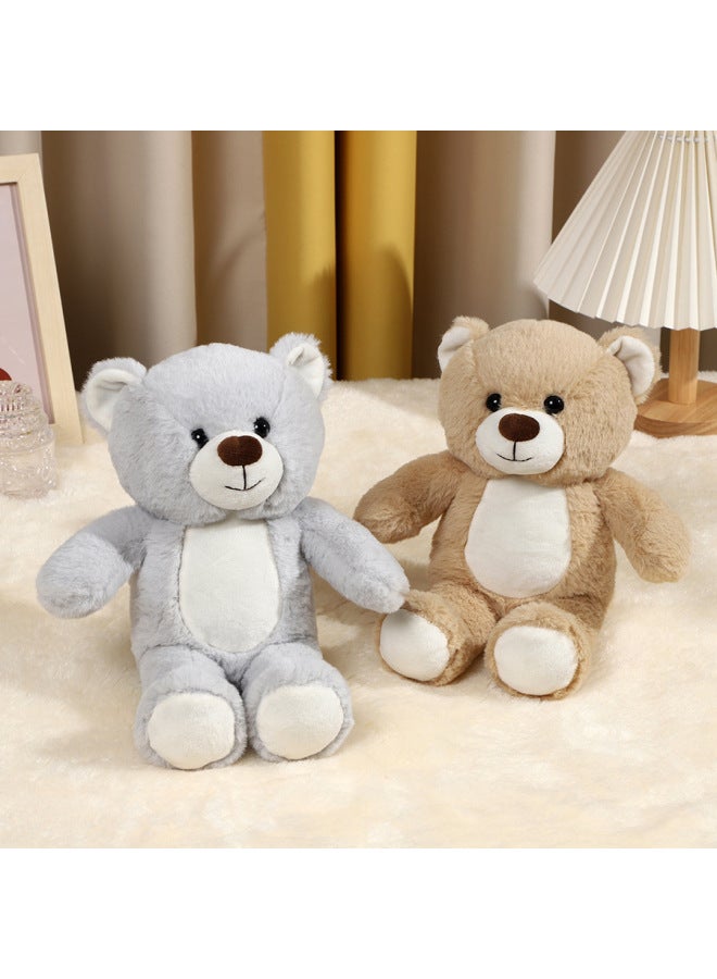 Heat Transfer Logo Teddy Bear Sublimation Bear Sublimation Plush Teddy Bear Doll-Color:Grey T-Shirt-Height:28cm - Image 2
