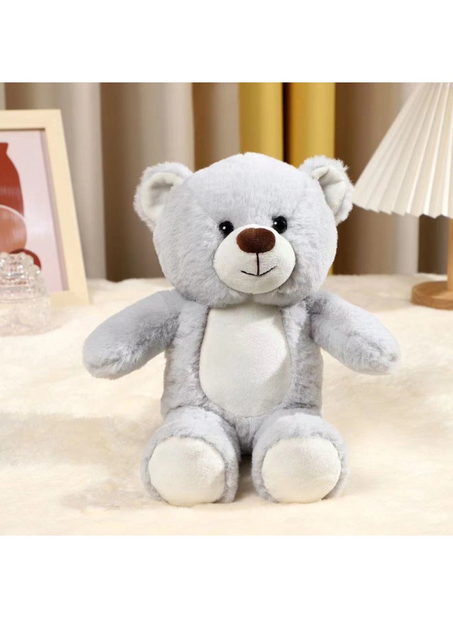 Heat Transfer Logo Teddy Bear Sublimation Bear Sublimation Plush Teddy Bear Doll-Color:Grey T-Shirt-Height:28cm - Image 5