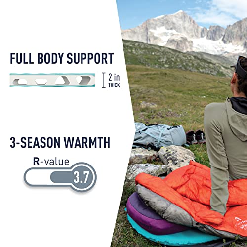 Sea to Summit Comfort Light Self-Inflating Foam Sleeping Pad for Camping and Backpacking, Women's Regular (67 x 21 x 2 inches) - Image 5